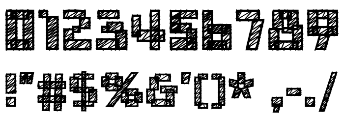 Suen Heavy フォント その他の文字