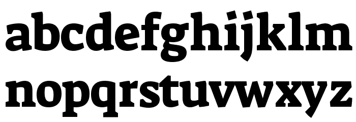 Suez One Regular Font LOWERCASE