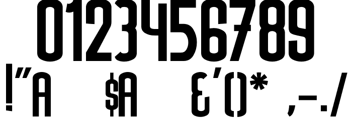Sufficit Font OTHER CHARS
