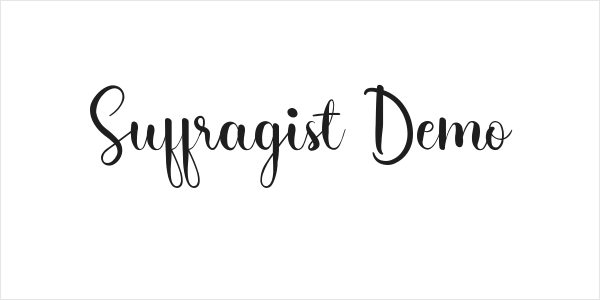 Suffragist Demo Logo
