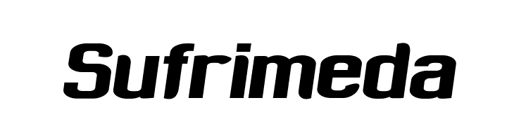 Sufrimeda Font