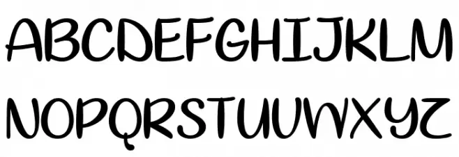 Sugar Addiction Regular Schriftart Groß