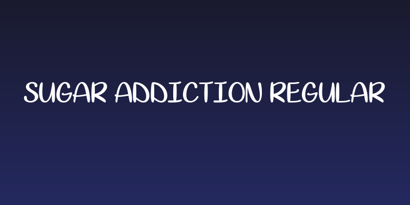 Sugar Addiction Regular Social Header