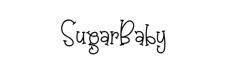 Sugar Baby  font caratteri gratis