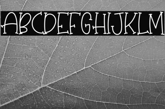 Sugar Baby Font examples