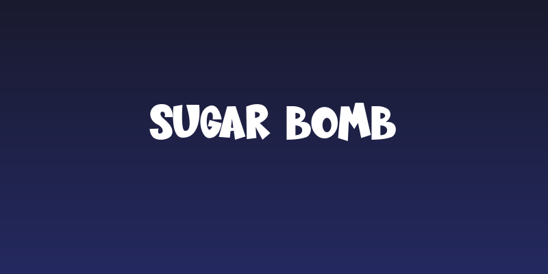 Sugar Bomb Social Header