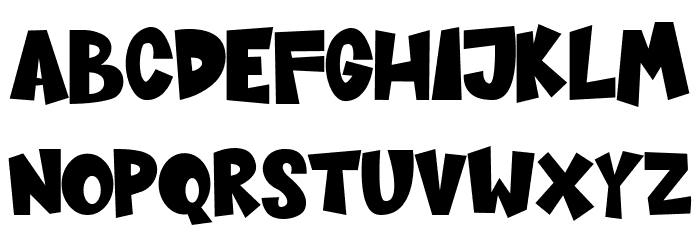 Sugar Bomb Font LOWERCASE
