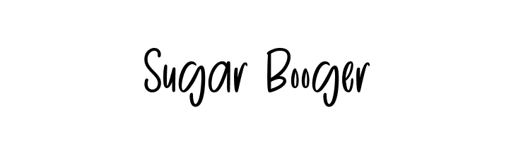 Sugar Booger  font caratteri gratis