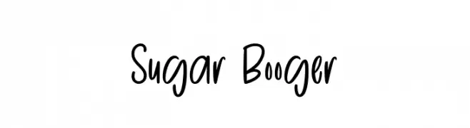 Sugar Booger  Frei Schriftart Herunterladen