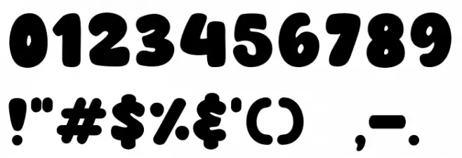 Sugar Bread Font OTHER CHARS