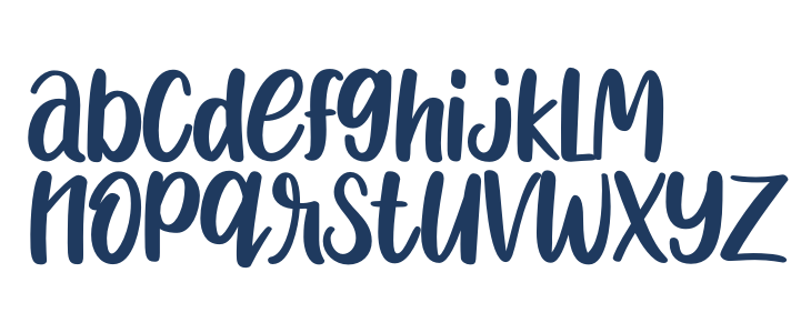 Sugar Caramel - Personal Use Lowercase