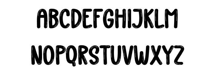 Sugar Christmas Font LOWERCASE