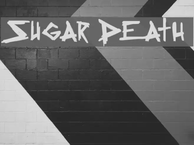 Sugar Death 2 Font examples