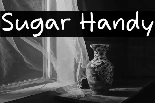 Sugar Handy Fonte examples