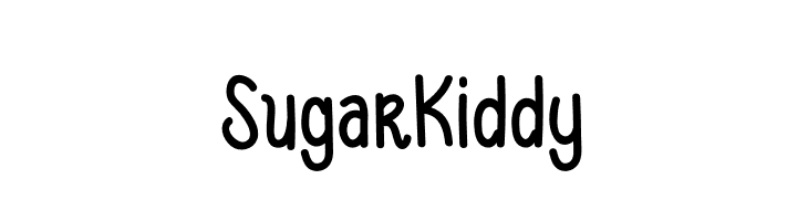 Sugar Kiddy  les polices de caractères gratuit tlcharger