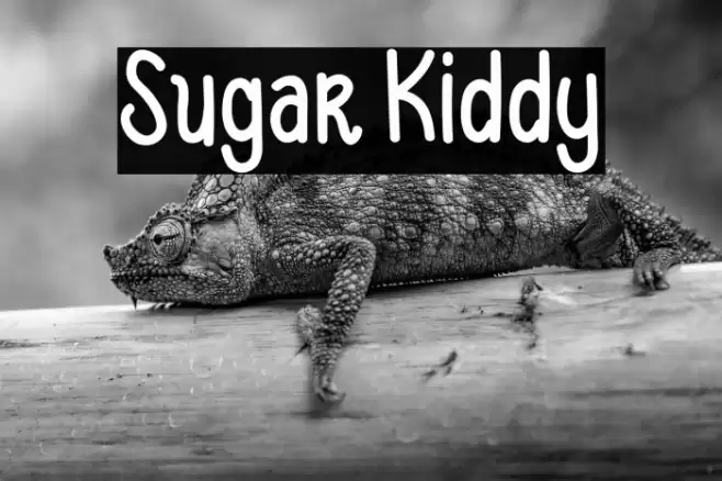 Sugar Kiddy Font examples
