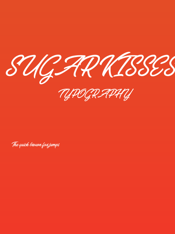 Sugar Kisses Personal Use Regular Poster