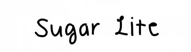 Sugar Lite  नि: शुल्क फ़ॉन्ट्स डाउनलोड