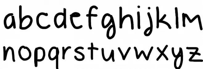 Sugar Lite 字体 小写