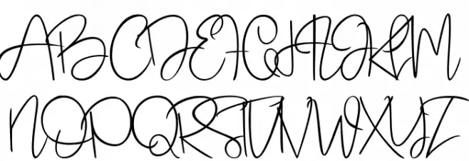 Sugar Lorraine Schriftart Groß