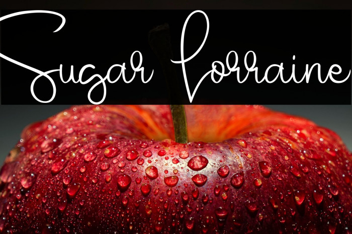 Sugar Lorraine Example 1