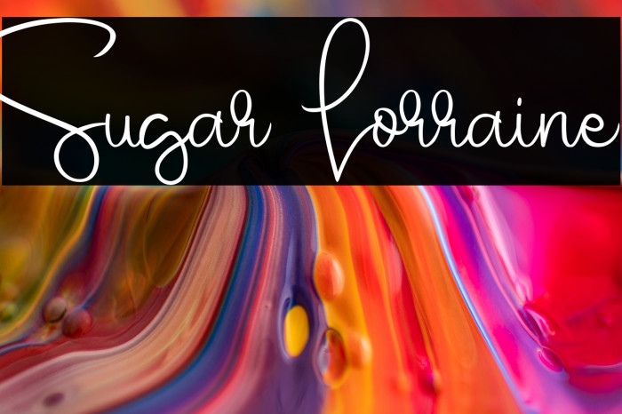 Sugar Lorraine Example 3