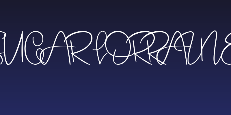 Sugar Lorraine Social Header