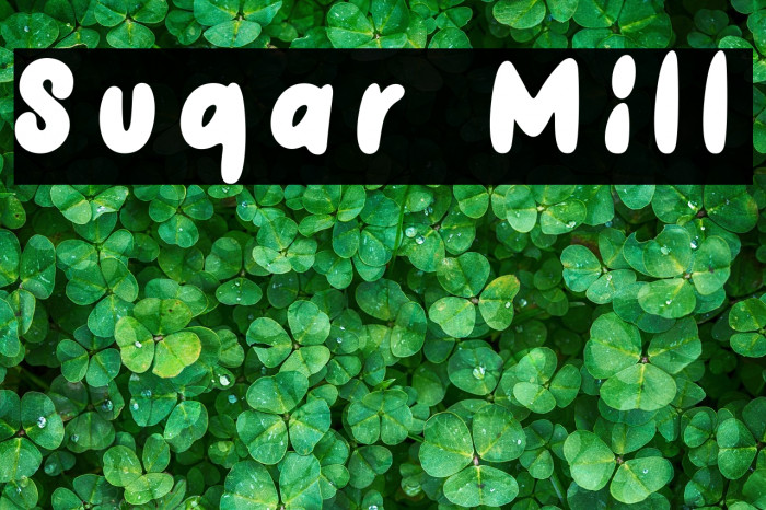 Sugar Mill Example 2