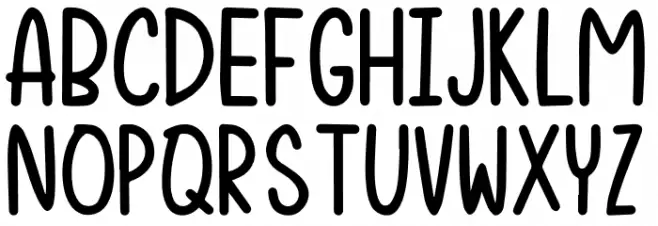 Sugar Poof-demo Schriftart Groß
