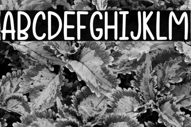 Sugar Poof-demo Font examples