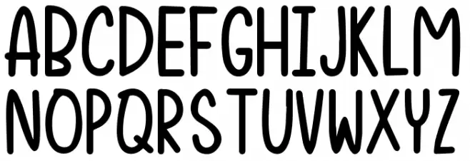 Sugar Poof-demo Schriftart Groß