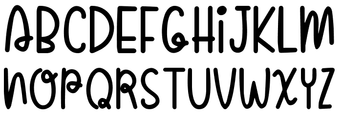 Sugar Poof-demo Font LOWERCASE