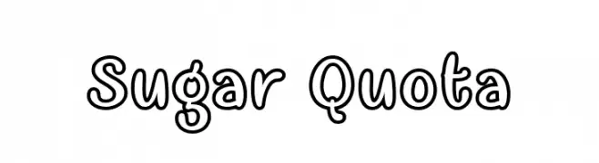 Sugar Quota  Frei Schriftart Herunterladen