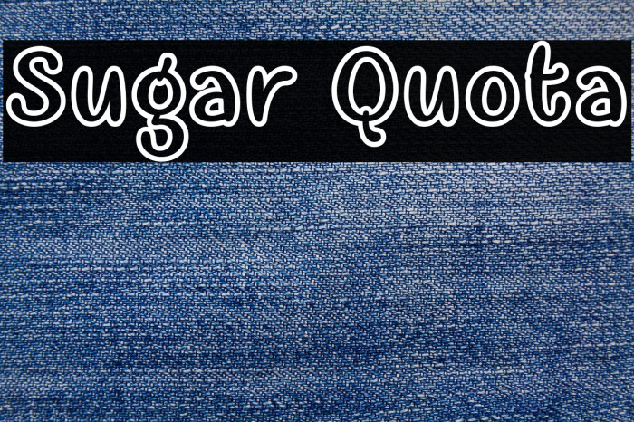 Sugar Quota Example 3