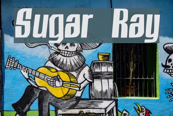 Sugar Ray Font examples