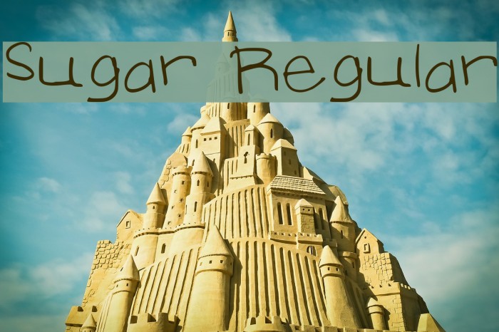 Sugar Regular Example 1