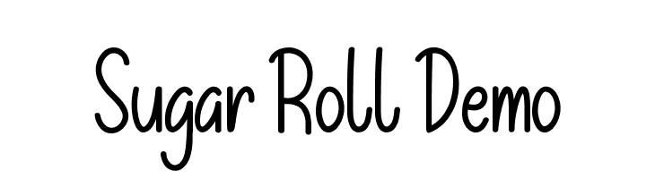 Sugar Roll Demo  font caratteri gratis