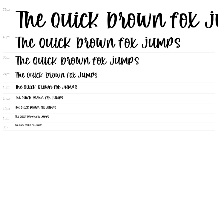 Sugar Rush Solid Waterfall