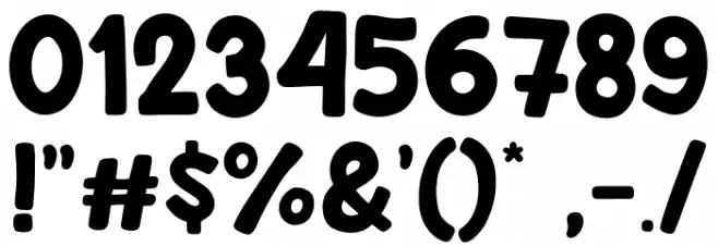 Sugar Snow Font OTHER CHARS