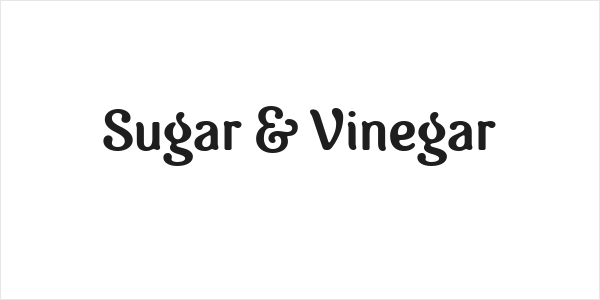 Sugar & Vinegar Logo