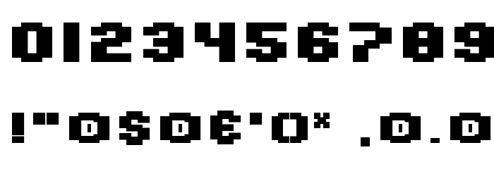 SugarBoy Font OTHER CHARS