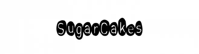 SugarCakes  Frei Schriftart Herunterladen