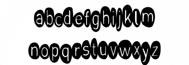 SugarCakes Font LOWERCASE