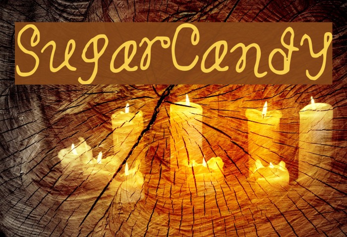 SugarCandy Font examples