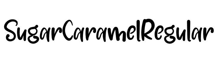 SugarCaramelRegular  नि: शुल्क फ़ॉन्ट्स डाउनलोड