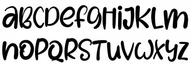 SugarCaramelRegular Schriftart Groß