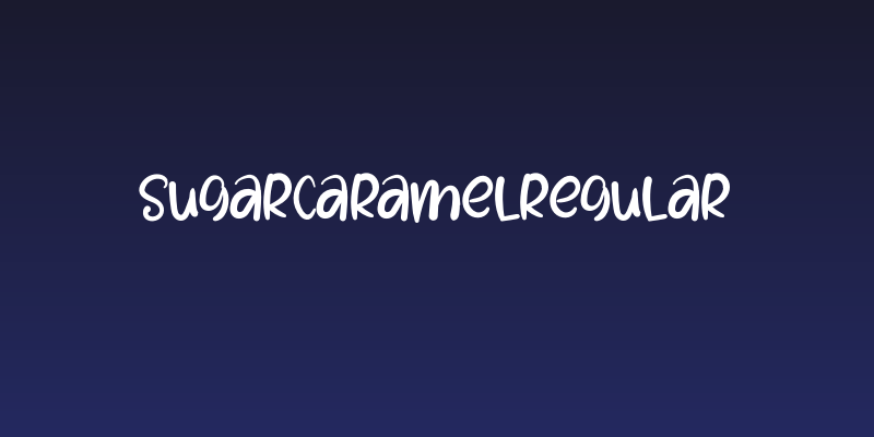 SugarCaramelRegular Social Header