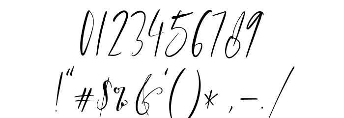 SugarCreates Font OTHER CHARS