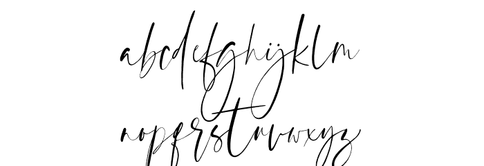 SugarCreates Font LOWERCASE