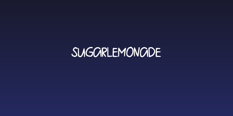 SugarLemonade Social Header